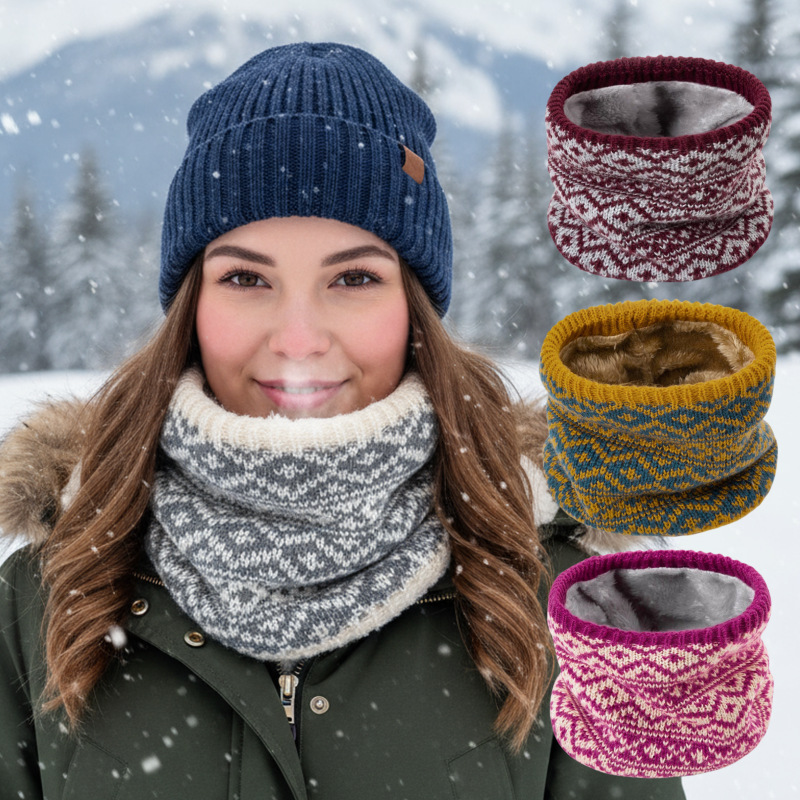 Neck Gaiter Fleece - 1-6Pcs Winter Neck Gaiter Fleece Lined