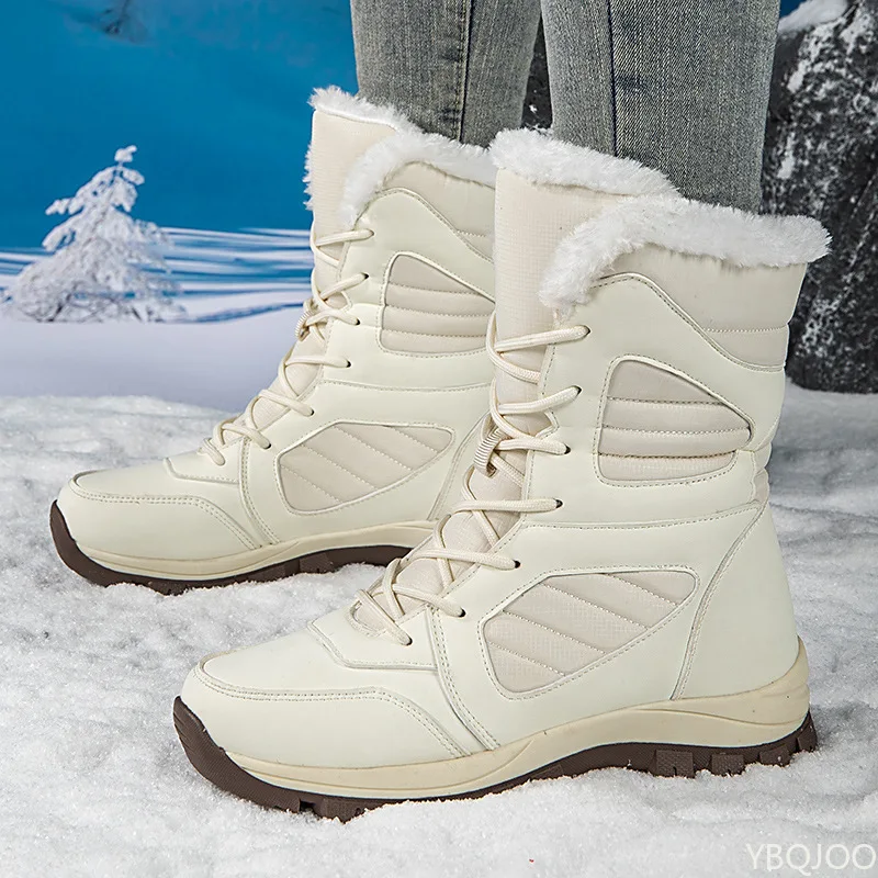 Waterproof Winter Boot - Winter high top thick cold resistant