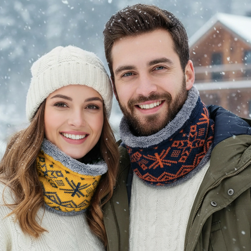 1-6Pcs Winter Neck Gaiter Flee - Neck Gaiter Fleece ulasan dan harga