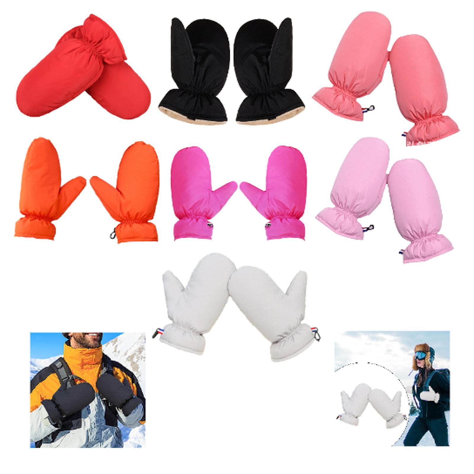 Down Mittens Winter Snow Mitte - Snow Glove Insulated ulasan dan harga