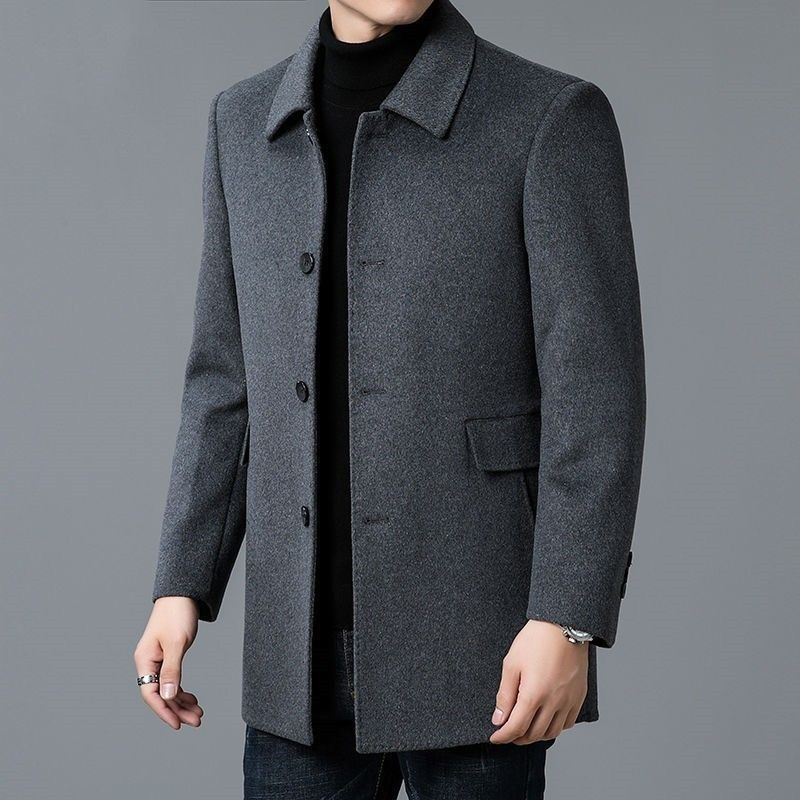 Wool Blend Coat White Mans Sha - Wool Scarf Men ulasan dan harga