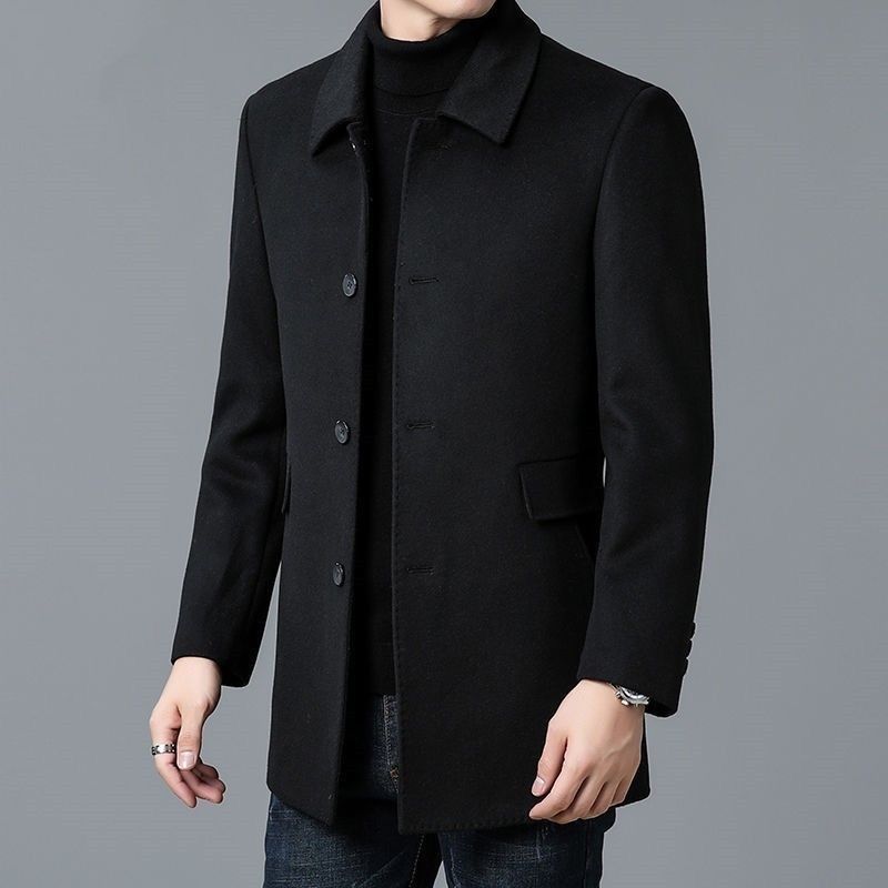 Wool Blend Coat White Mans Sha - Wool Scarf Men ulasan dan harga