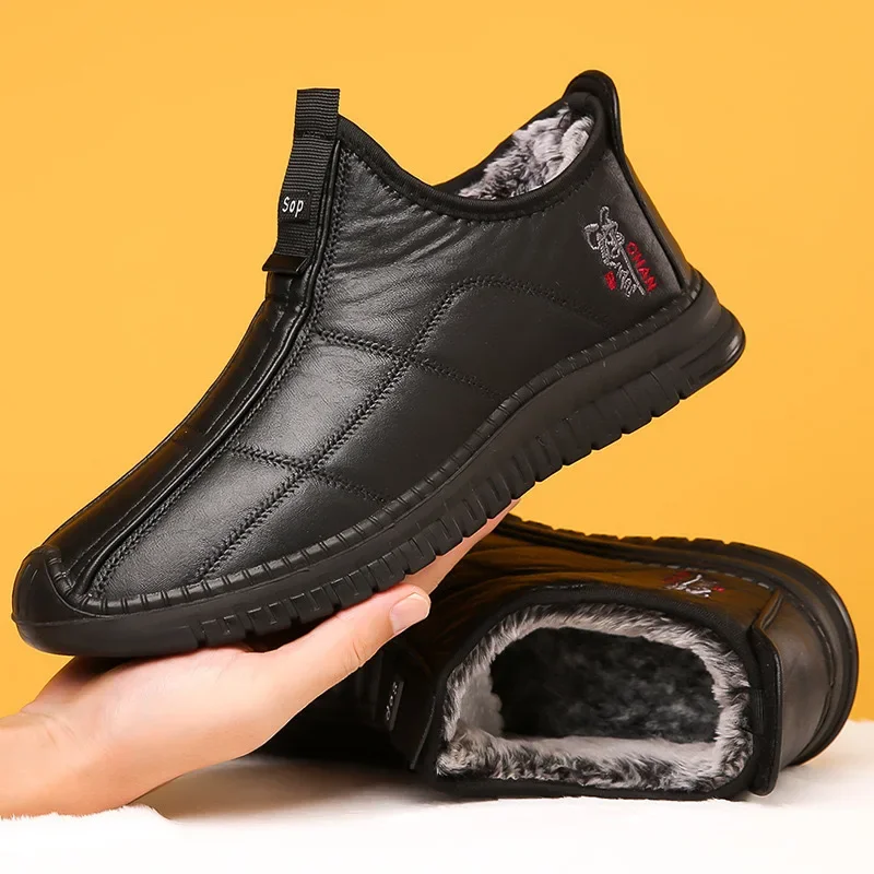 Winter men's boots are warm wa - Waterproof Winter Boot ulasan dan harga