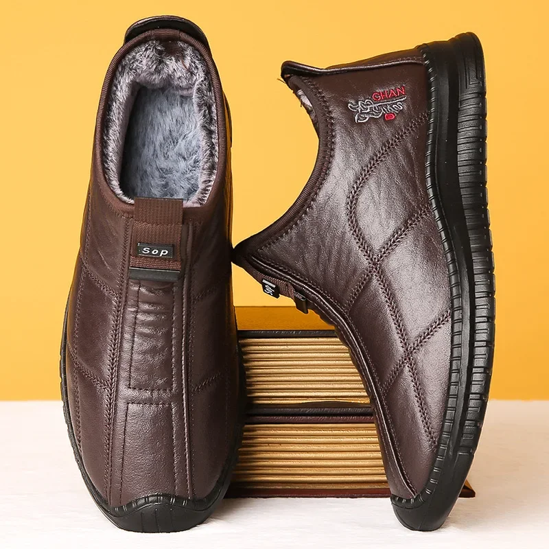 Winter men's boots are warm wa - Waterproof Winter Boot ulasan dan harga