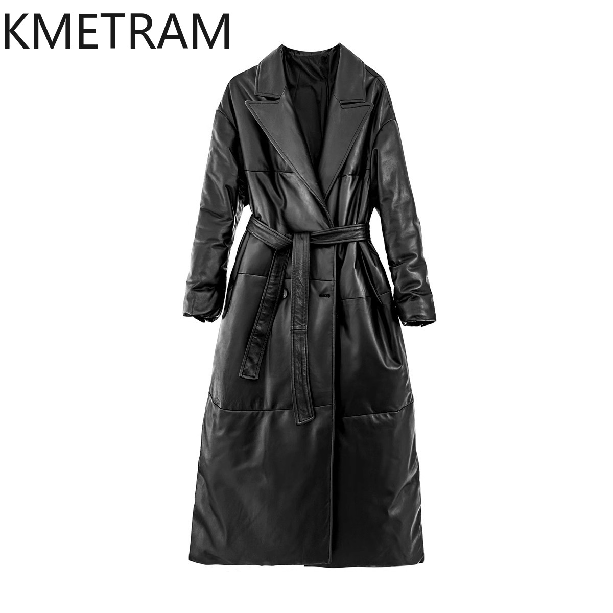 White Goose Down Genuine Leath - Down Jacket Packable ulasan dan harga